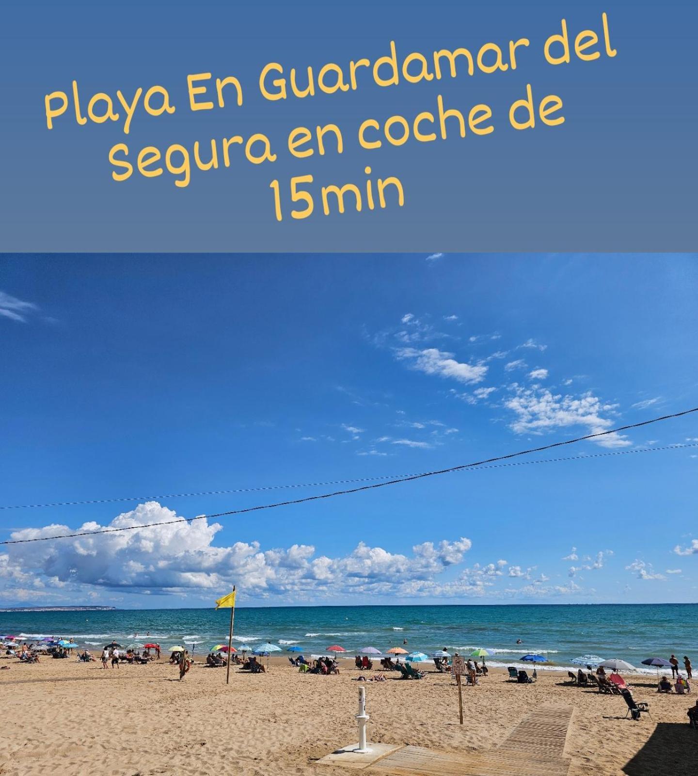 Formentera de Segura Bonito Apartamento Con Piscina מראה חיצוני תמונה